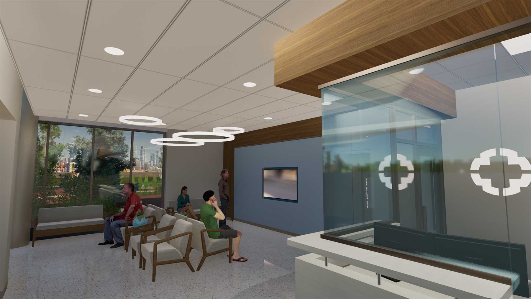 Emergency waiting room