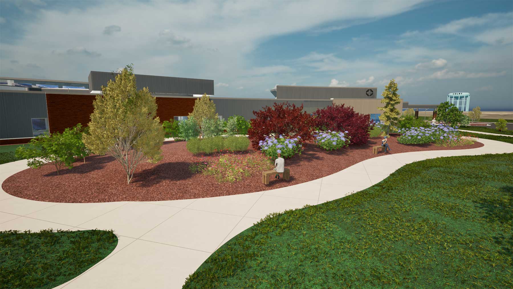 OB patient garden