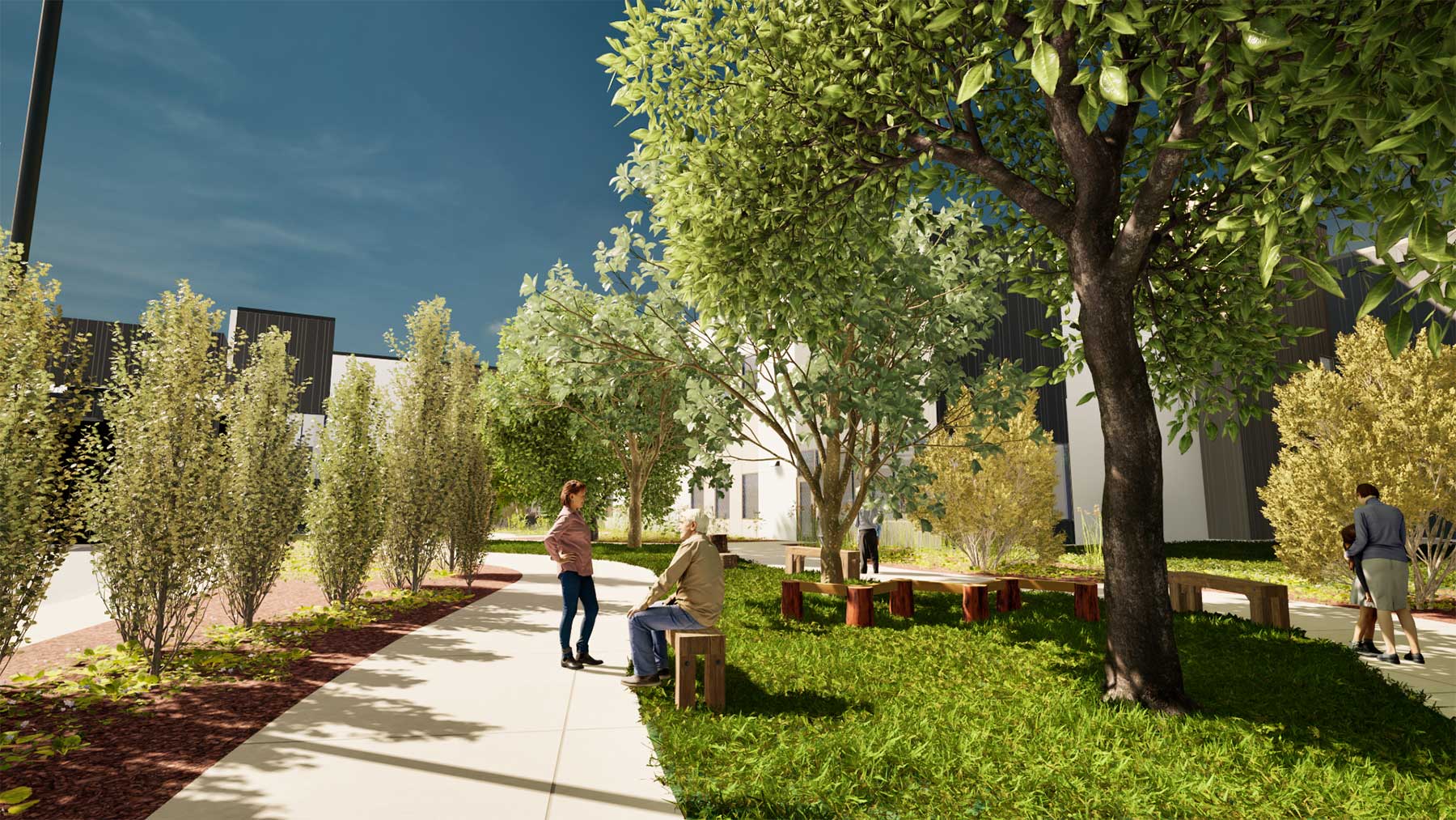 Physical therapy garden